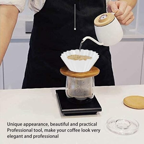 Reusable Conical Coffee Filter Cup for Hand Brewing - Resin Dripper Strainer